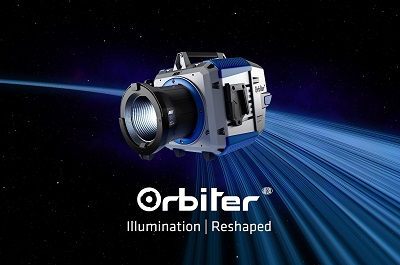 ARRI社が多様な光学系を備えた超高輝度LED点光源「Orbiter」を発表